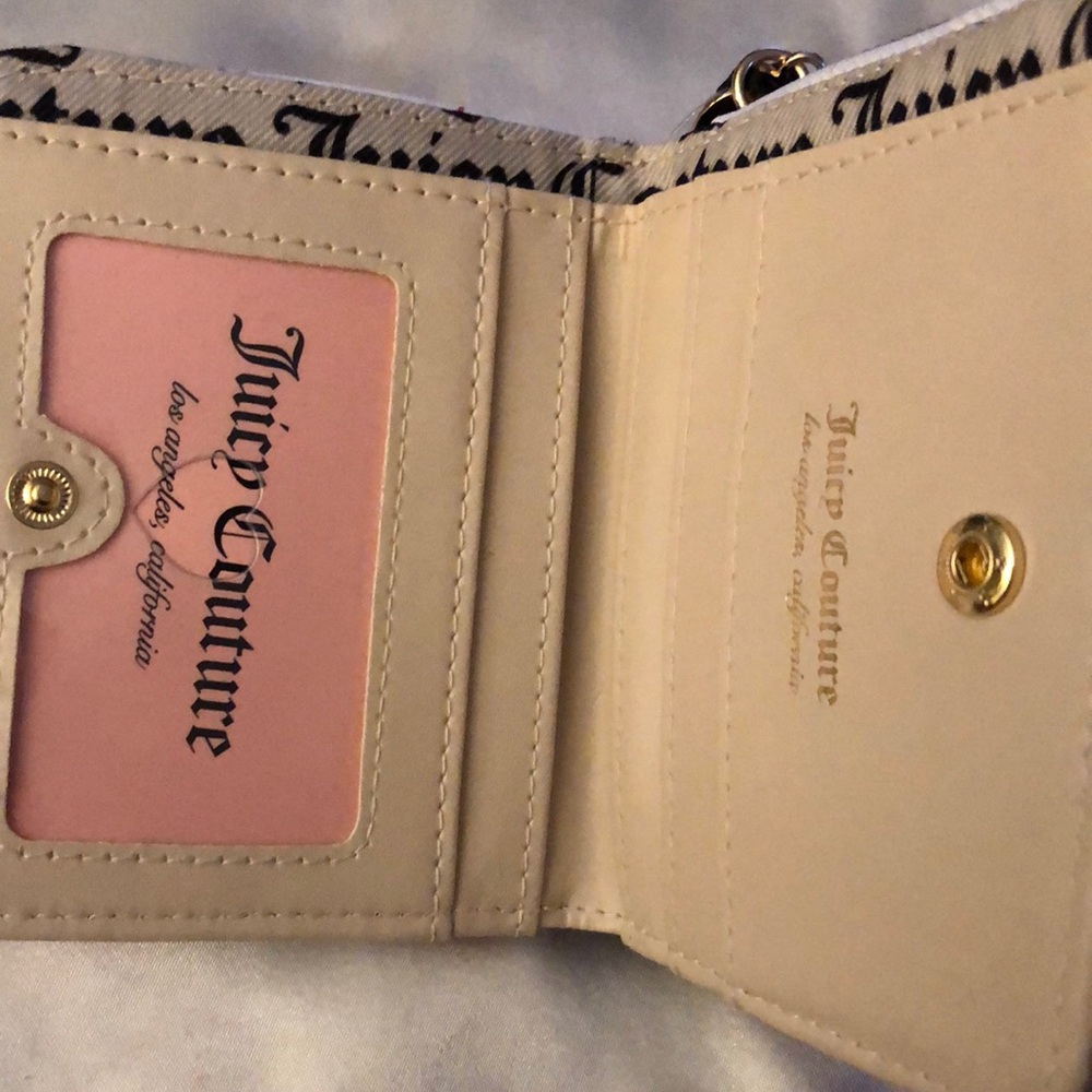 Juicy Couture Black Multi Liquorice Cherry On Top Small ZA Bifold Wallet NWT - Picture 12 of 16
